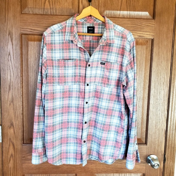 RVCA Other - RVCA Flannel Button down shirt